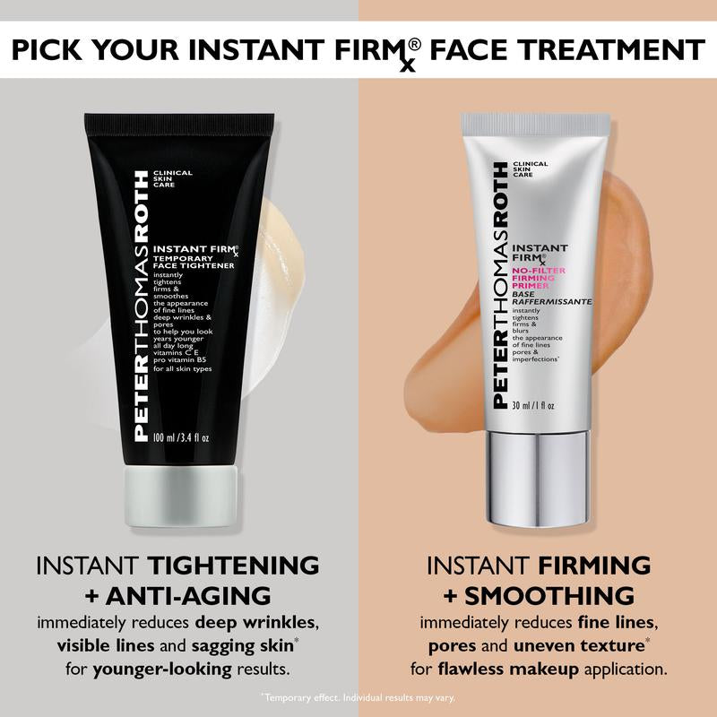 Peter Thomas Roth Instant FirmX Temporary Face Tightener - Instantly Tightens, Firms, and Smooths Skin, Reduces Fine Lines & Wrinkles