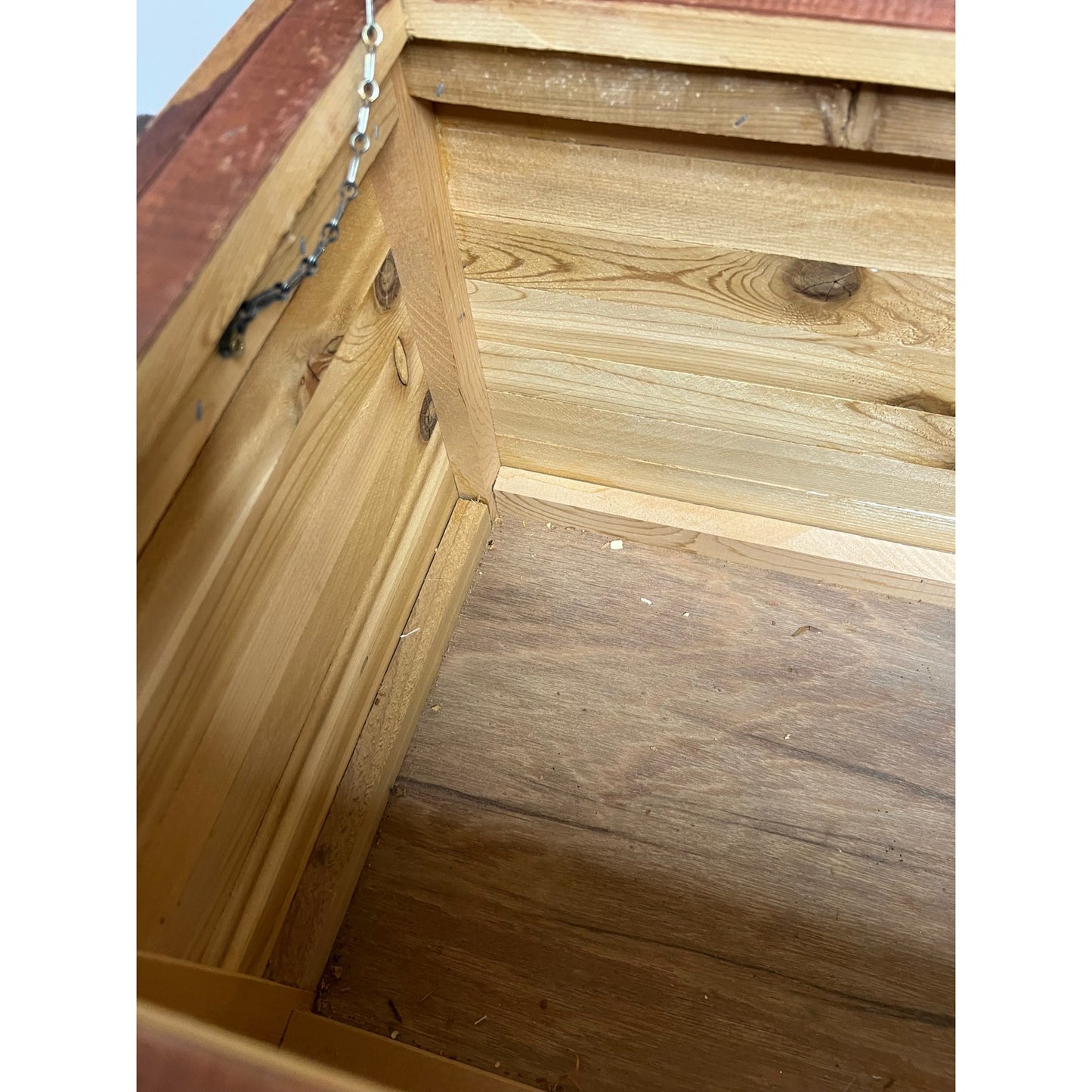 Hand Crafted Cedar Treasure Chest 24x20 Inch