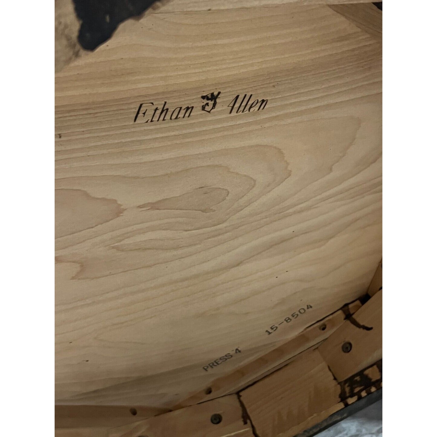 Mid Century Maple Ethan Allen Octagon End Table, Great Condition!