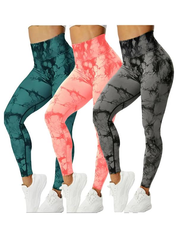 Women'S Tie Dye High Waist Scrunch Sports Leggings, Casual Seamless Skinny Compression Pants for Yoga Gym Workout, Fall Bottoms 2024, Grip Baby Ava Pants Live, Fall Hip Lifting Gym Fitness Sport Leggings, Gym Clothing, 90S Clothes Utah Girl Fits