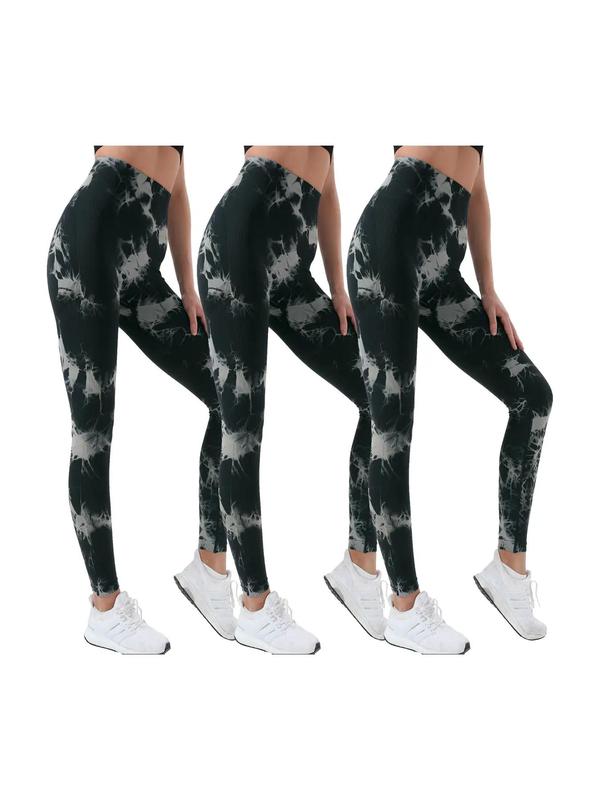 Women'S Tie Dye High Waist Scrunch Sports Leggings, Casual Seamless Skinny Compression Pants for Yoga Gym Workout, Fall Bottoms 2024, Grip Baby Ava Pants Live, Fall Hip Lifting Gym Fitness Sport Leggings, Gym Clothing, 90S Clothes Utah Girl Fits