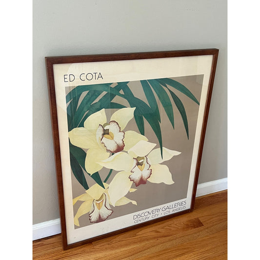 Ed Cota Dicovery Galleries Floral Framed Print