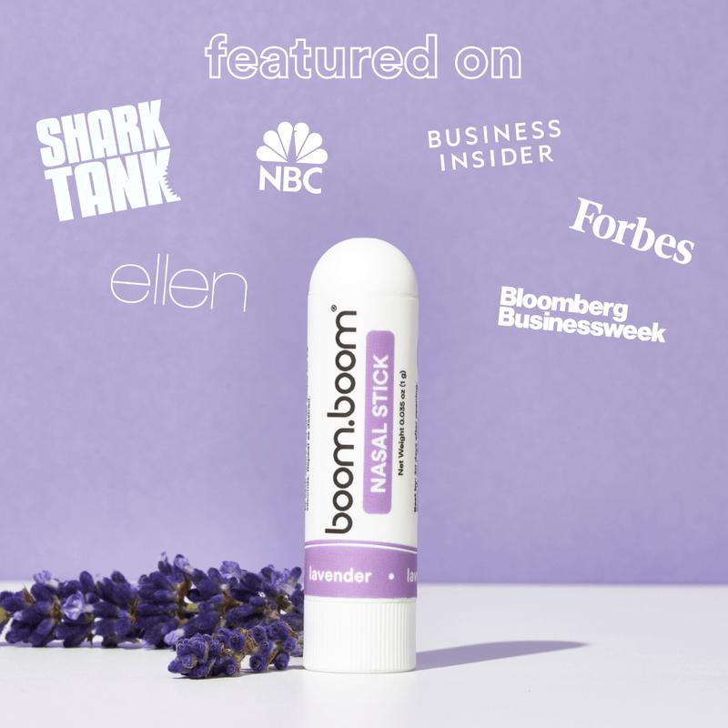 Boomboom Nasal Stick: Powerful Essential Oil Vapors | Featured on Shark Tank | Breathe in Life