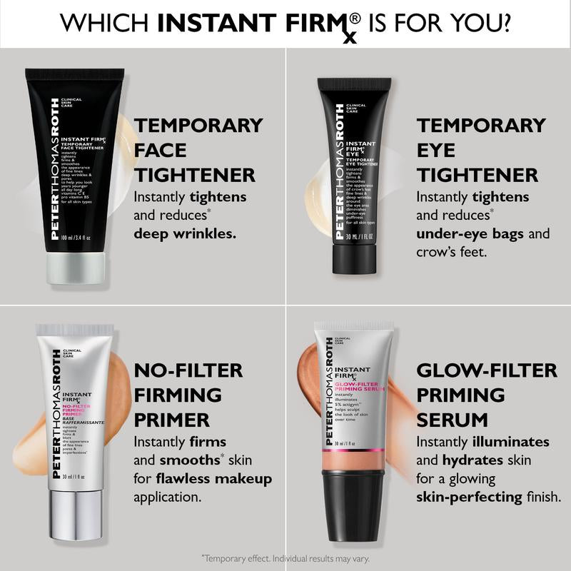 Peter Thomas Roth Instant FirmX Temporary Face Tightener - Instantly Tightens, Firms, and Smooths Skin, Reduces Fine Lines & Wrinkles